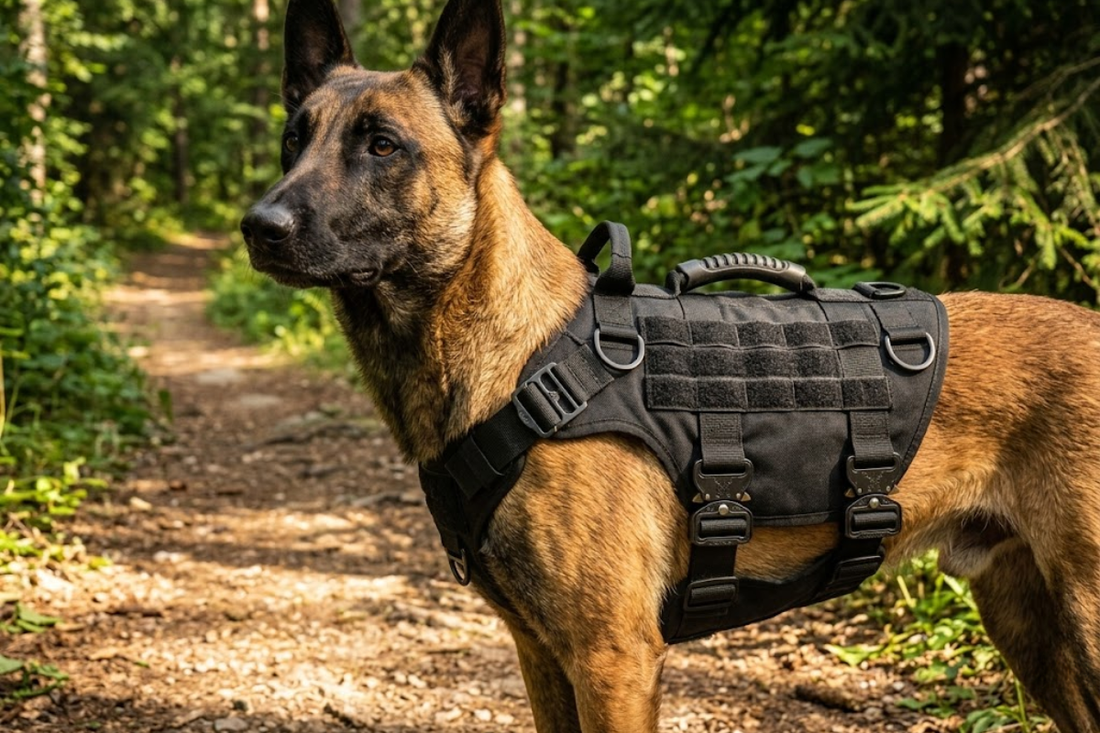 Tactical Dog Harness: Built for Working Dogs & Adventure Breeds