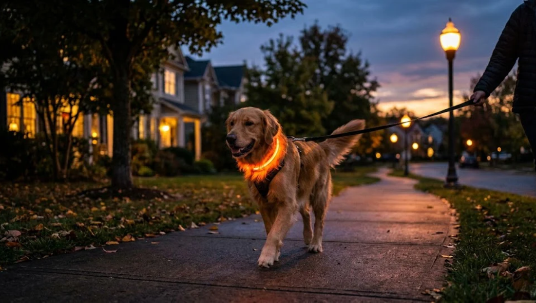 How to Walk Your Dog Safely at Night: A Complete Guide